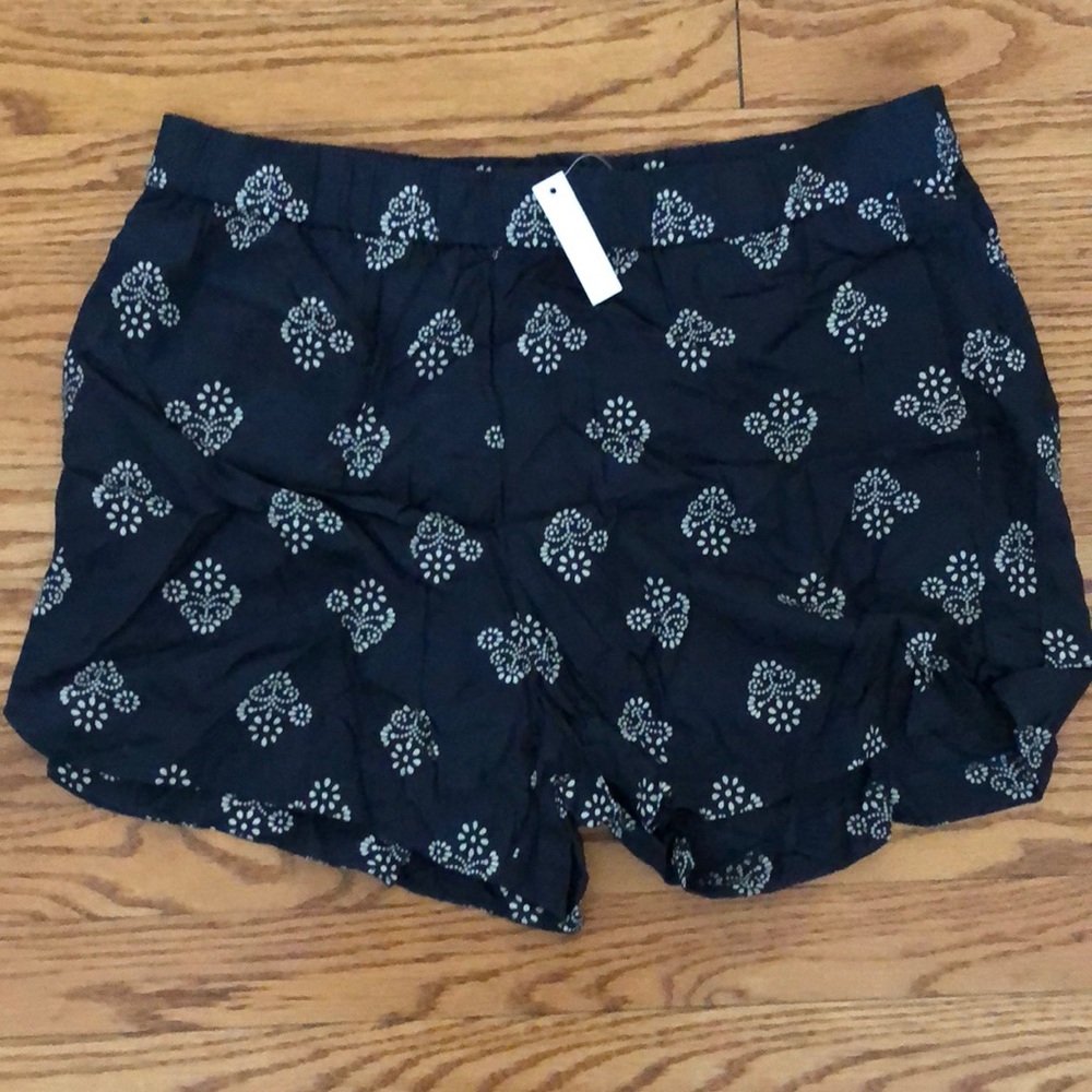 Madewell navy summer shorts